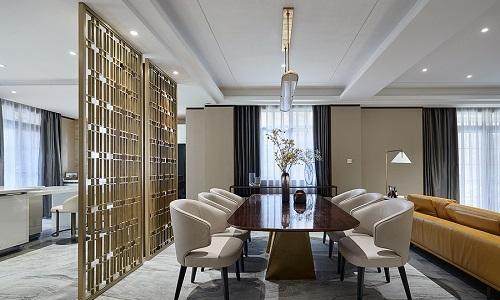 美式風三居室進門遇餐廳的風格應該怎樣裝修？